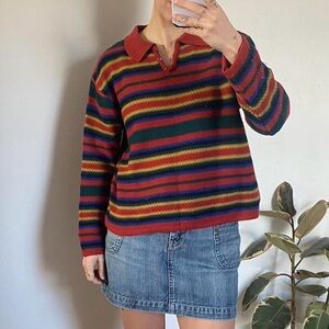 Striped Multicolour Sweater